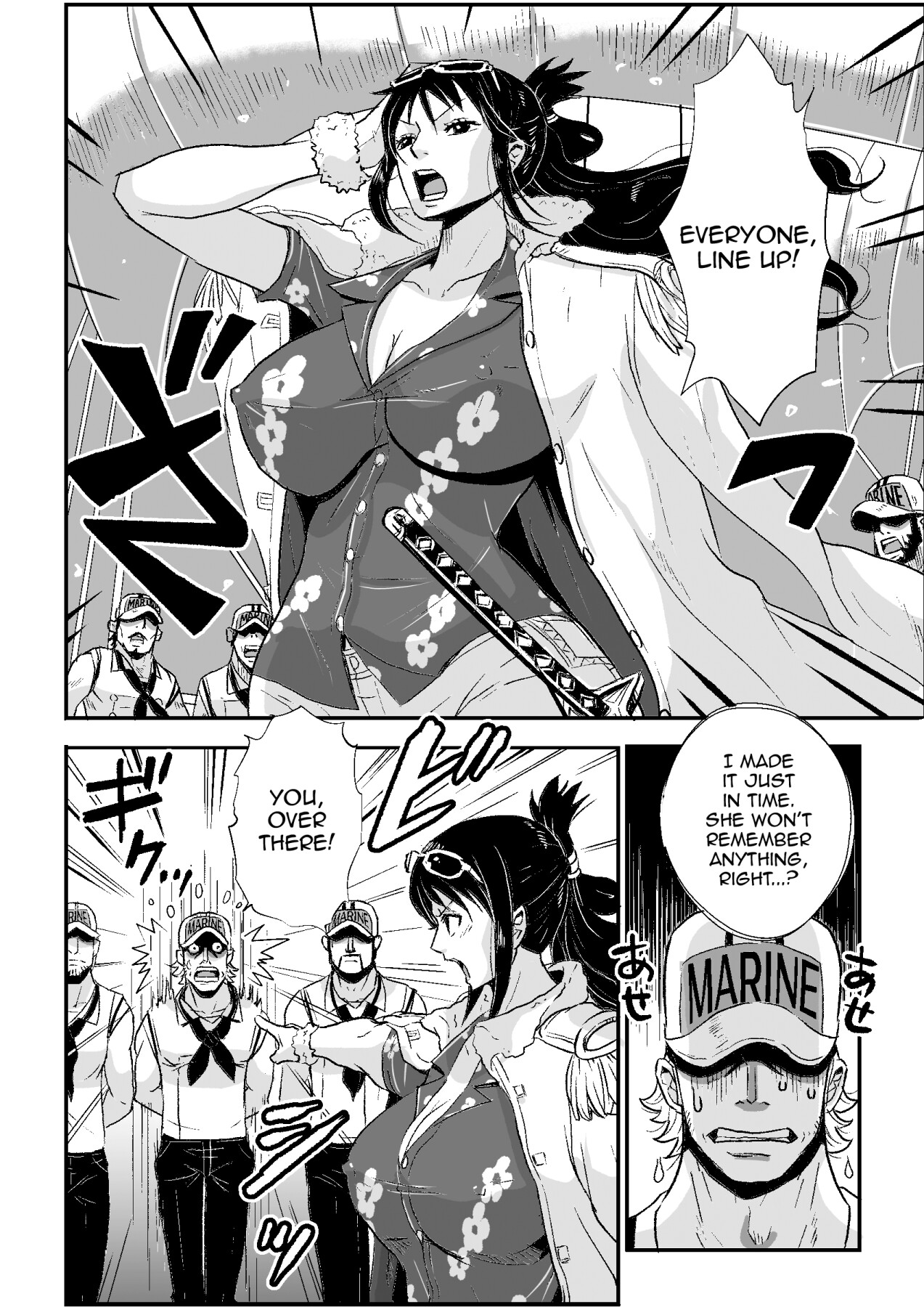 Hentai Manga Comic-A Woman In The Marines-Read-36